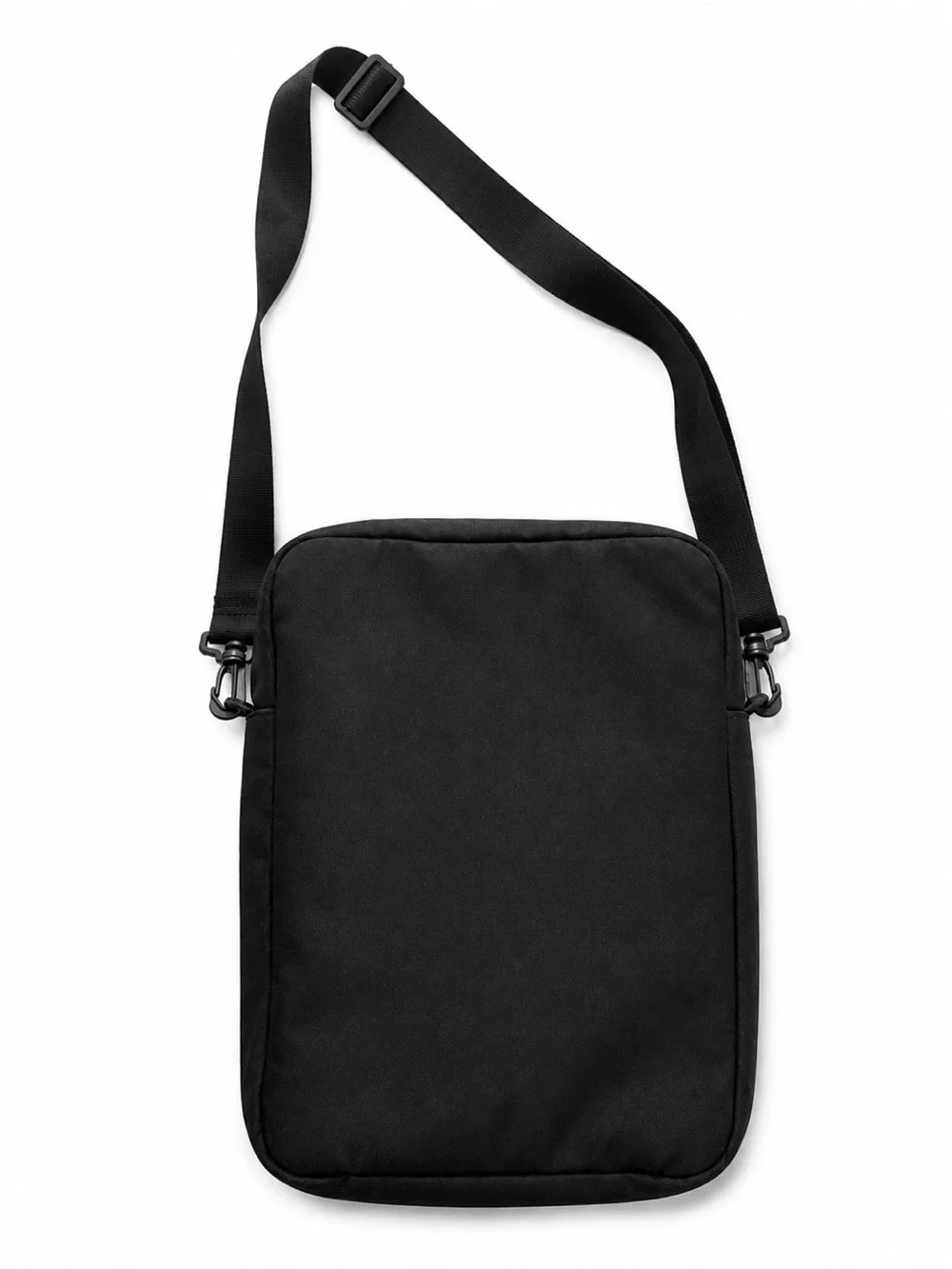 Crossbody Sling Laptop Bag  - Black